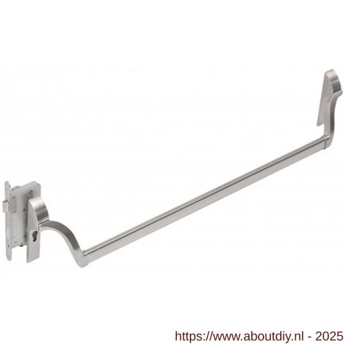 Maasland E-APDES1L vluchtwegtechniek set aluminium stang EN 1125 voor houten-metalen deur DIN links - A11300765 - afbeelding 1