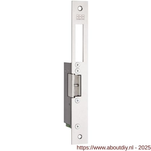 Maasland RVNT10ER elektrische nachtschoot deuropener ruststroom lange sluitplaat 12 V DC DIN rechts elektrische nachtschootsignalering - A11300385 - afbeelding 1