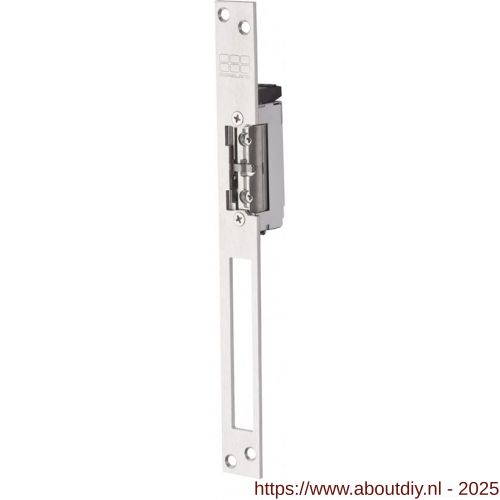 Maasland ST10U elektrische deuropener arbeidsstroom lange sluitplaat 10-24 V AC-DC dagschootsignalering - A11300275 - afbeelding 1