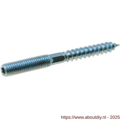GebuVolco 069 stokeind met zeskant M8x220 mm Torx TX 25 ijzer gegalvaniseerd - A50001662 - afbeelding 1