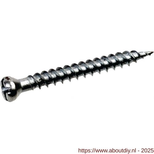 QZ 830 snelbouwschroef fijne draad conische kop 3.9x45 mm Phillips PH 2 staal gehard verzinkt - A50000199 - afbeelding 1