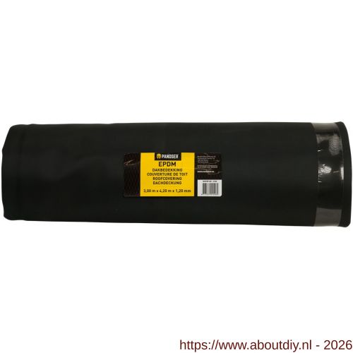 Pandser EPDM dakbedekking onderlaag 3,00x4,20 m x 1,20 mm - A50201099 - afbeelding 1