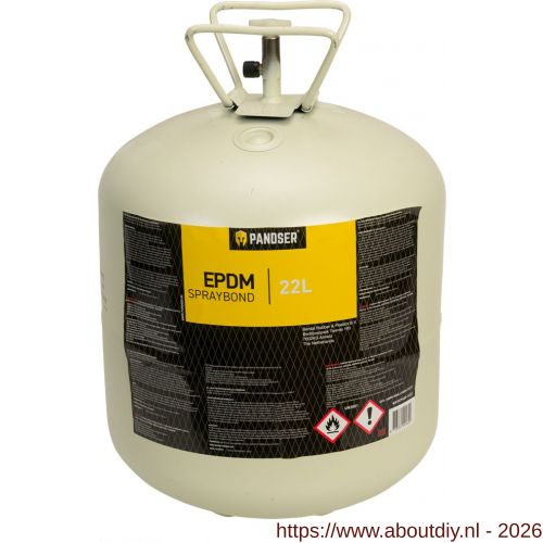Pandser EPDM Spraybond spuitlijm drukvat 22 L - A50200389 - afbeelding 1
