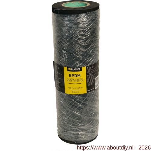 Pandser EPDM folie 0,45x20 m x 0,5 mm - A50201208 - afbeelding 1