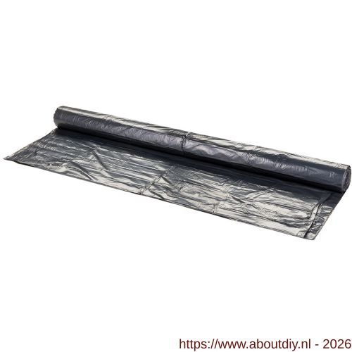 Pandser PE bouwfolie tolerantie 6x50 m x 0,15 zwart klasse 5 - A50200118 - afbeelding 1