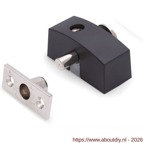 Dulimex DX SLS 9311B KA oplegslot smal met cilinderslot DX SKG* buiten draaiend sleutelnummer 011 zwart - A30204701 - afbeelding 1