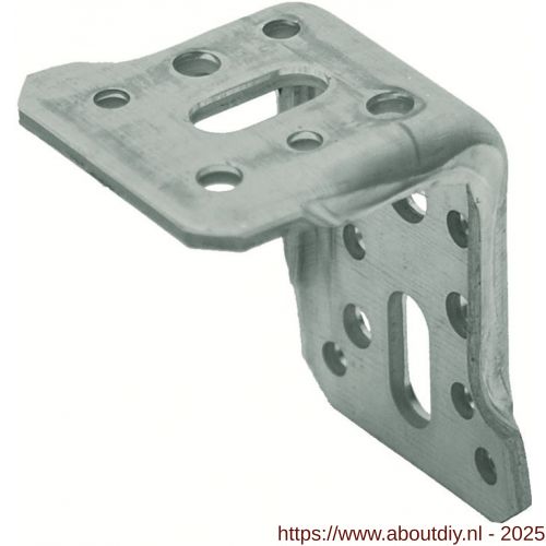 GB 073101 XL-hoekanker 75x100 mm 72x5 mm zink-magnesium 2/30x13 mm - A18001250 - afbeelding 1