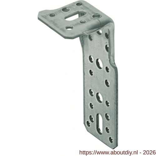 GB 073200 XL-hoekanker 75x200 mm 72x5 mm sendzimir verzinkt 2/30x13 mm - A18001218 - afbeelding 1