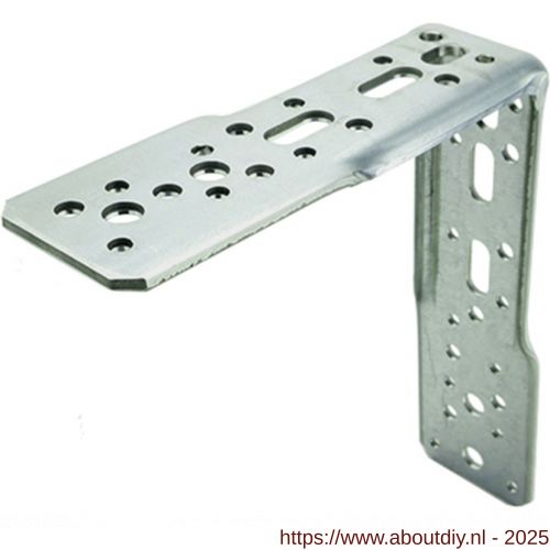 GB 0732065 XL-hoekanker 225x250 mm 72x5 mm zink-magnesium 350 - A18002378 - afbeelding 1
