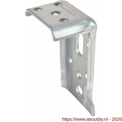 GB 0732085 XL-hoekanker 50x125 mm 65x4 mm sendzimir verzinkt 30x13 mm - A18002698 - afbeelding 1