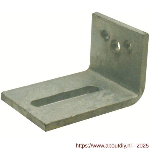 GB 0758767 hoekanker zwaar type 32 60x100 mm 70x8 mm thermisch verzinkt - A18001292 - afbeelding 1