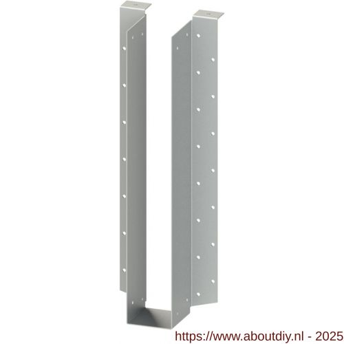 GB 07889607 I-ligger met lip 60x400 mm 1,25 mm sendzimir verzinkt - A18002856 - afbeelding 1