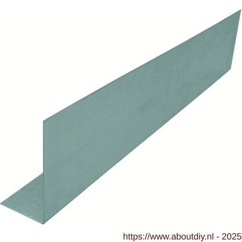 GB 113350 metalen randkist 90 graden vlak 350x2000 mm 1,5 mm sendzimir verzinkt - A18002431 - afbeelding 1