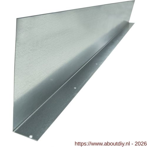 GB 107280 metalen randkist 84 graden in de haak gezet 280x2000 mm 1,5 mm sendzimir verzinkt - A18002733 - afbeelding 1