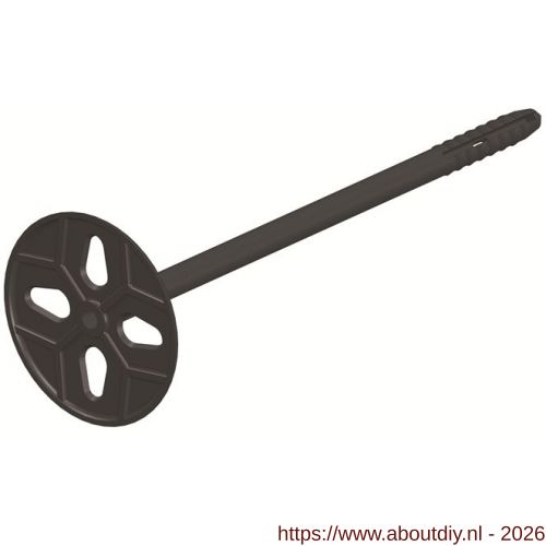 GB 330180 UNI-flexplug 180 mm diameter 8 mm nylon - A18000061 - afbeelding 1