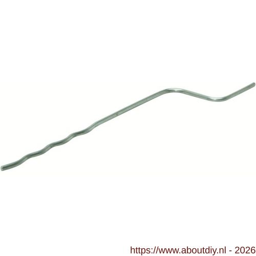 GB 37646 UNI-Prefab spouwanker 245x50x45 mm diameter 4 mm RVS 316 OG - A18001800 - afbeelding 1