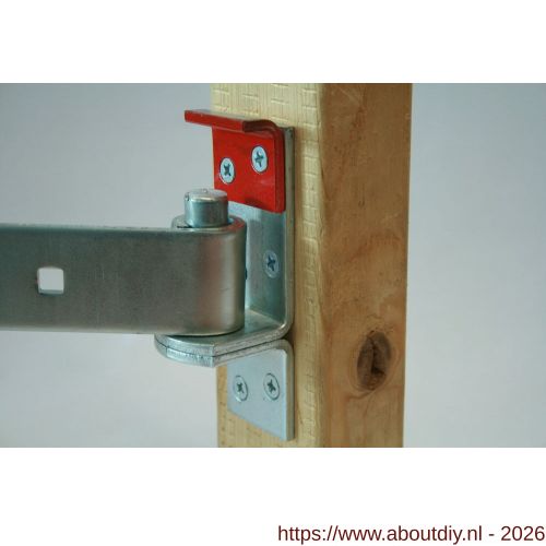 GB 49200 plaatduim beveiliging 35x17 mm 40x4 mm elektrolytisch verzinkt - A18001976 - afbeelding 1