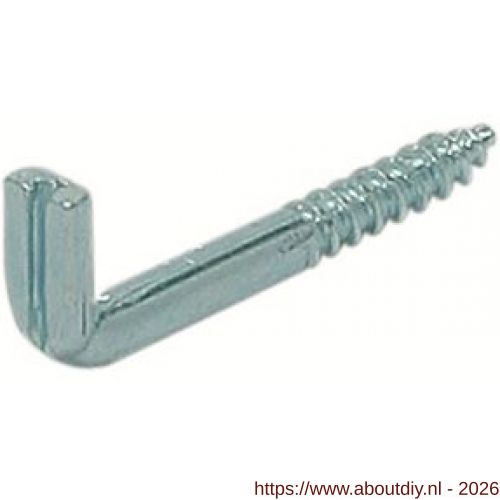 GB 80020160 schroefduim schroefsleuf HT 6 100x18 mm diameter 6 mm elektrolytisch verzinkt - A18000184 - afbeelding 1