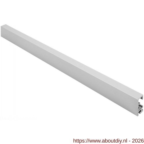 Hermeta 2000 garderobelijst Gardelux 2 42x16 mm mat naturel per meter - A20101832 - afbeelding 1