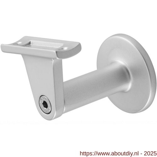 Hermeta 3515 verstelbare samengestelde leuninghouder holzadel tapgat naturel EAN sticker - A20100870 - afbeelding 1