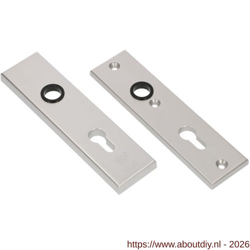 Ami VHB 193/50 veiligheidskortschild SKG*** VHB 193/50 buiten en binnen profielcilinder PC 55 en deurkruk 332 F2 deurdikte 38-42 mm - A10901361 - afbeelding 1