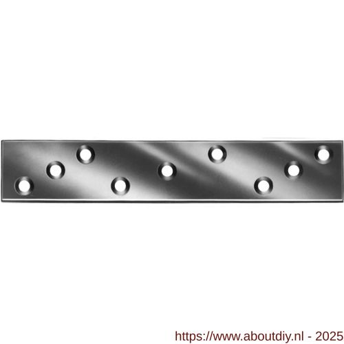 Vormann verbindingsplaat 170x30 mm verzinkt - A51000099 - afbeelding 1