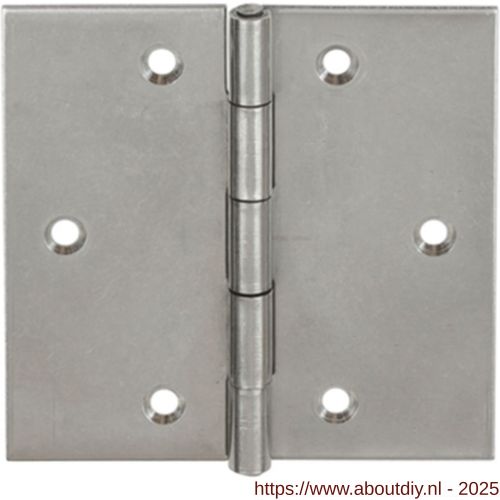 Vormann scharnier 50x50 mm RVS - A51000107 - afbeelding 1