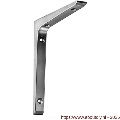 Vormann plankdrager aluminium 100x150 mm wit - A51000041 - afbeelding 1