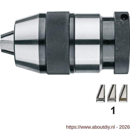 Phantom 81.230 zelfspannende precisieboorhouder verzwaarde uitvoering type P 0‚3-8 mm B12 - A40525873 - afbeelding 1