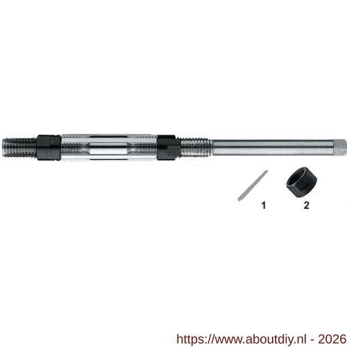 Hunger 51.200 HSS verstelbare handruimer type D 9-10 mm - A40519322 - afbeelding 1