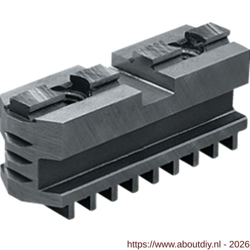 Bison 85.801 harde grondbekken voor 3-klauwplaat type 32** en 35** 315 mm set 3 stuks - A40502401 - afbeelding 1