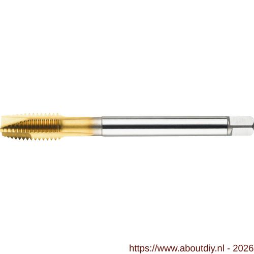 Phantom 23.621 UNI HSS-E machinetap DIN 374 metrisch TiN voor doorlopende gaten MF24x2 mm - A40513928 - afbeelding 1