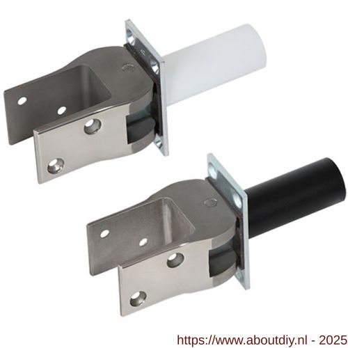 Hawgood deurveerscharnier 4241-ZV RVS zonder vaststelling - A10100239 - afbeelding 1
