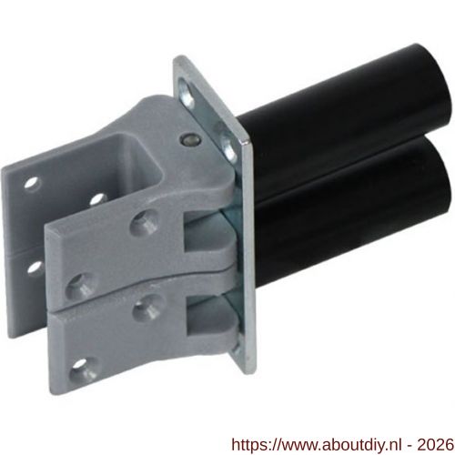 Hawgood deurveerscharnier 4000-D kunststof grijs - A10100019 - afbeelding 1