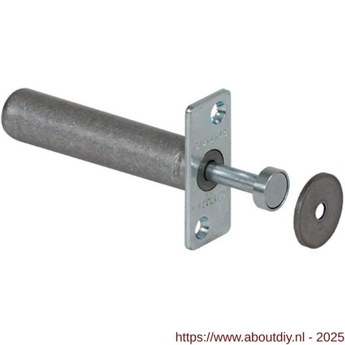 Dictator veerbuffer bulk verpakking met schroeven en ankerplaatje - A10100129 - afbeelding 1