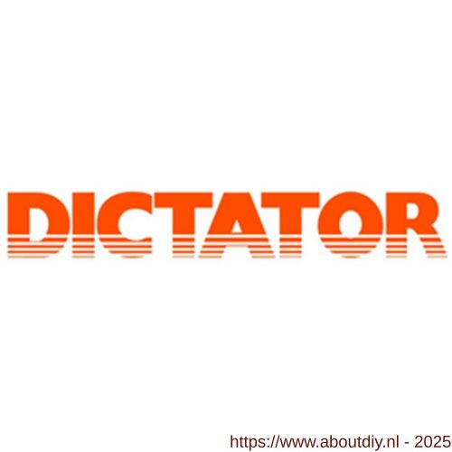 Dictator elektrisch schuifdeursluitsysteem Dictamat OpenDo T2 mono 80 3 m compleet met muurbevestiging - A10100312 - afbeelding 1