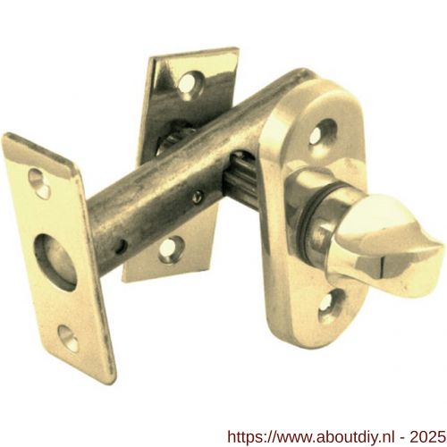 Mariani Vienna voordeurgrendel 50 mm PVD messing - A11200004 - afbeelding 1
