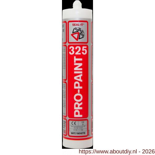 Connect Products Seal-it 325 Pro-Paint MSP-hybride kit bruin koker 290 ml - A40780071 - afbeelding 1