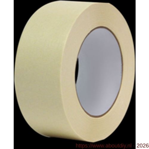 Connect Products Seal-it 561 Masking-Tape schildertape 50 mm ivoor rol 50 m - A40780251 - afbeelding 1