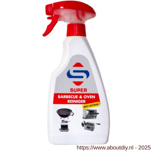 SuperCleaners barbecue en oven reiniger 500 ml - A51900008 - afbeelding 1