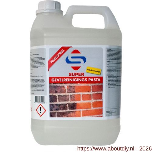 SuperCleaners gevelreinigingspasta 5 L - A51900012 - afbeelding 1