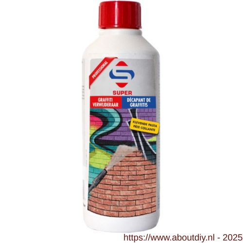 SuperCleaners graffiti verwijderaar 500 ml - A51900036 - afbeelding 1