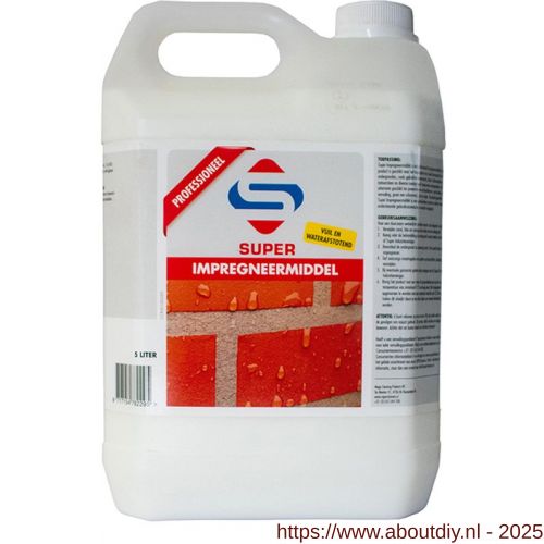 SuperCleaners impregneermiddel 5 L - A51900037 - afbeelding 1