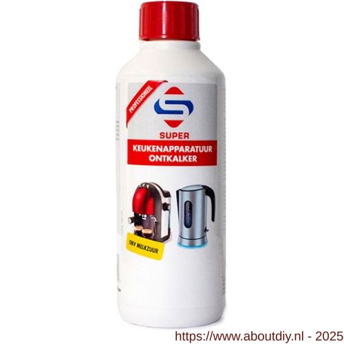 SuperCleaners keukenapparatuur ontkalker 500 ml - A51900018 - afbeelding 1
