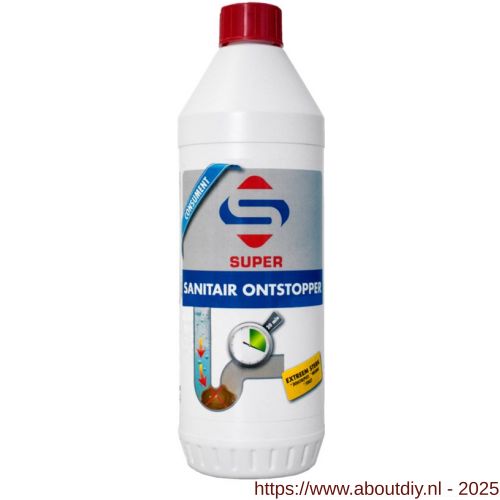 Super Sanitair ontstopper 1 L - A51900023 - afbeelding 1