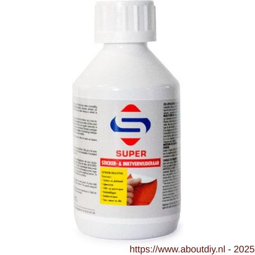SuperCleaners sticker en inkt verwijderaar 250 ml - A51900031 - afbeelding 1