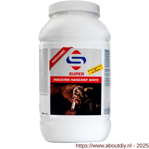 SuperCleaners industrie handzeep wit 3 L - A51900043 - afbeelding 1