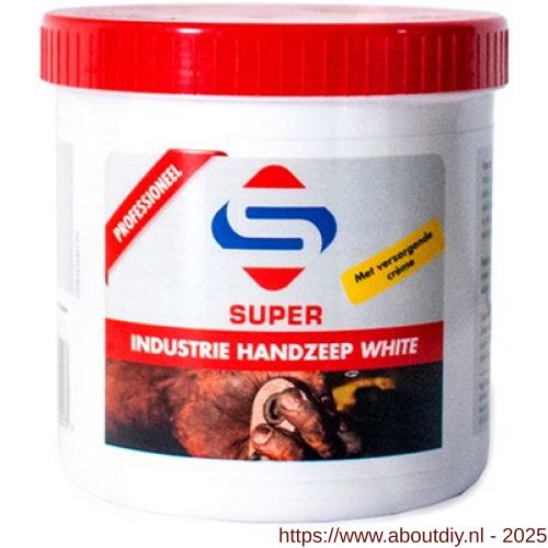 SuperCleaners industrie handzeep wit 600 ml - A51900042 - afbeelding 1